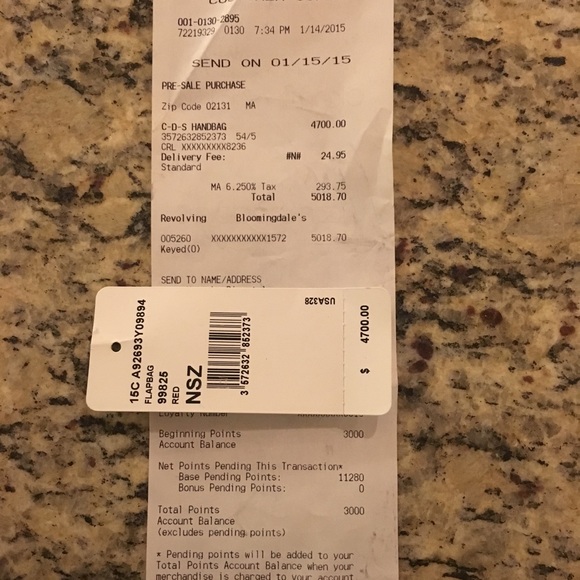 SOLD. Chanel, new medium, boy bag in patent red. - Picture 8 of 8