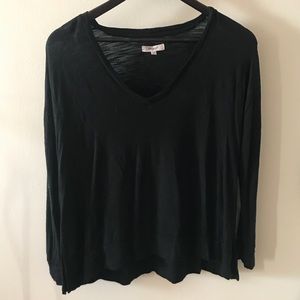 Madewell black long sleeve