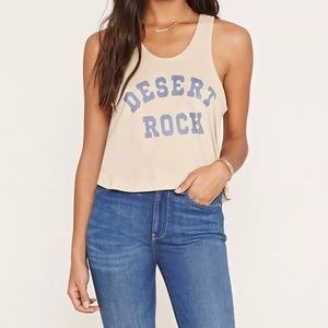 Faux Suede Crop Top “Desert Rock”