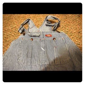 Striped Dickies Overalls