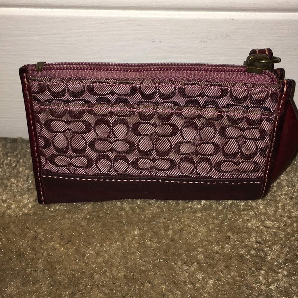 Coach change purse
