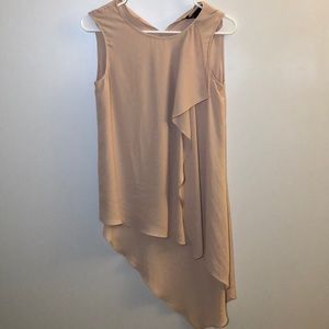 Blush Asymmetrical Blouse