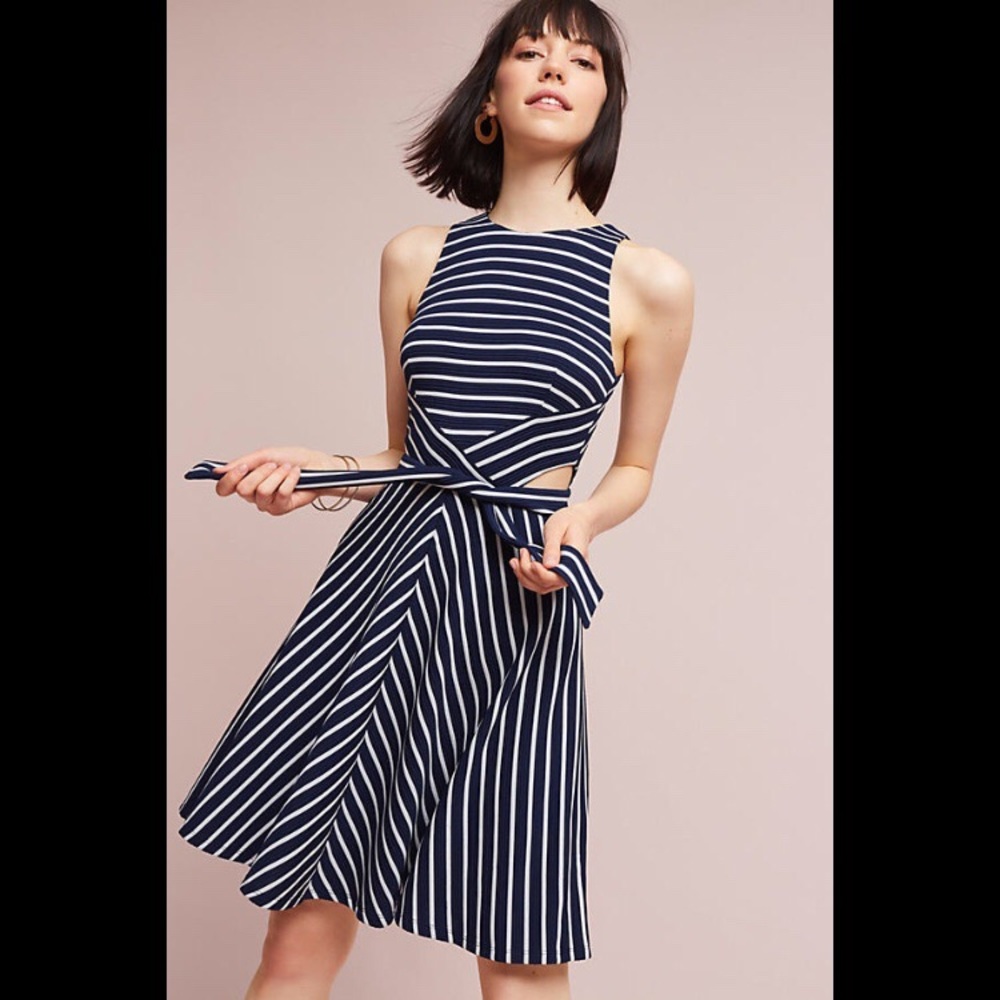 NWT Anthropologie Kinsley Cutout Dress by Hutch