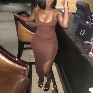 Missguided Dresses - Missguided Chocolate Dress Missguided Dresses - Missguided Chocolate Dress