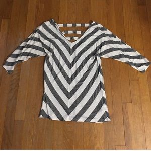 WHBM 3/4 Sleeve Top