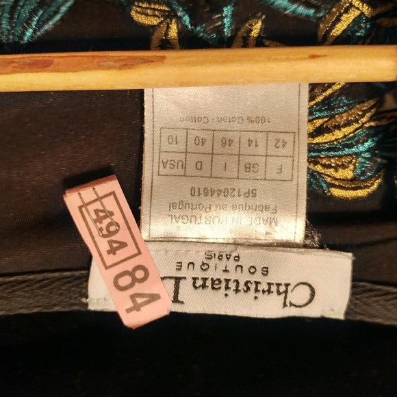 SOLD🔥Rare🔥Christian Dior embroidery jacket - Picture 3 of 8