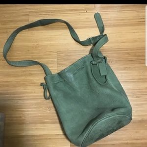 Vintage Pebble Coach Sonoma Bucket Drawstring Bag