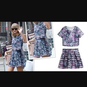 Organza H&M skirt size 6 NEW never worn