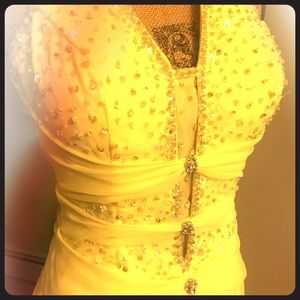 Canary Yellow Prom Dress