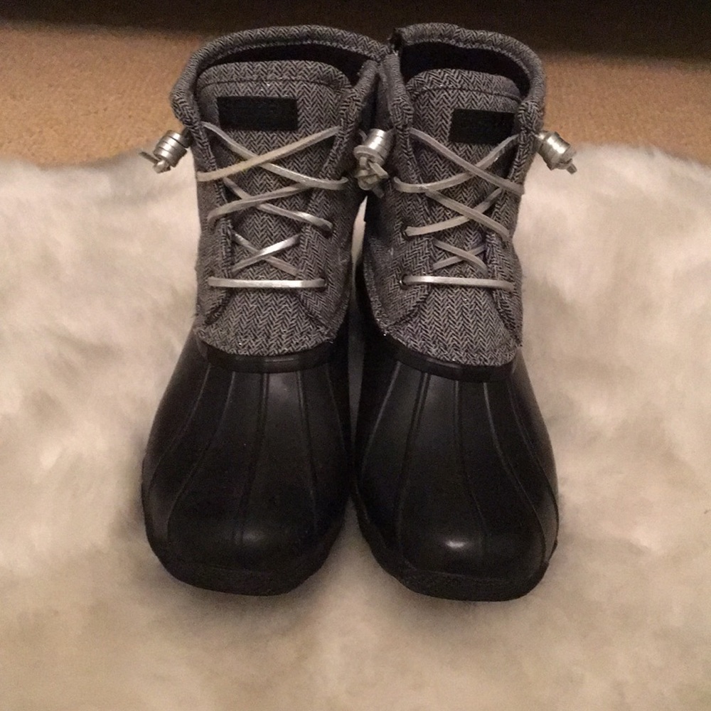 Sperry boots! (Girls size 5) I wear a 6 women’s !