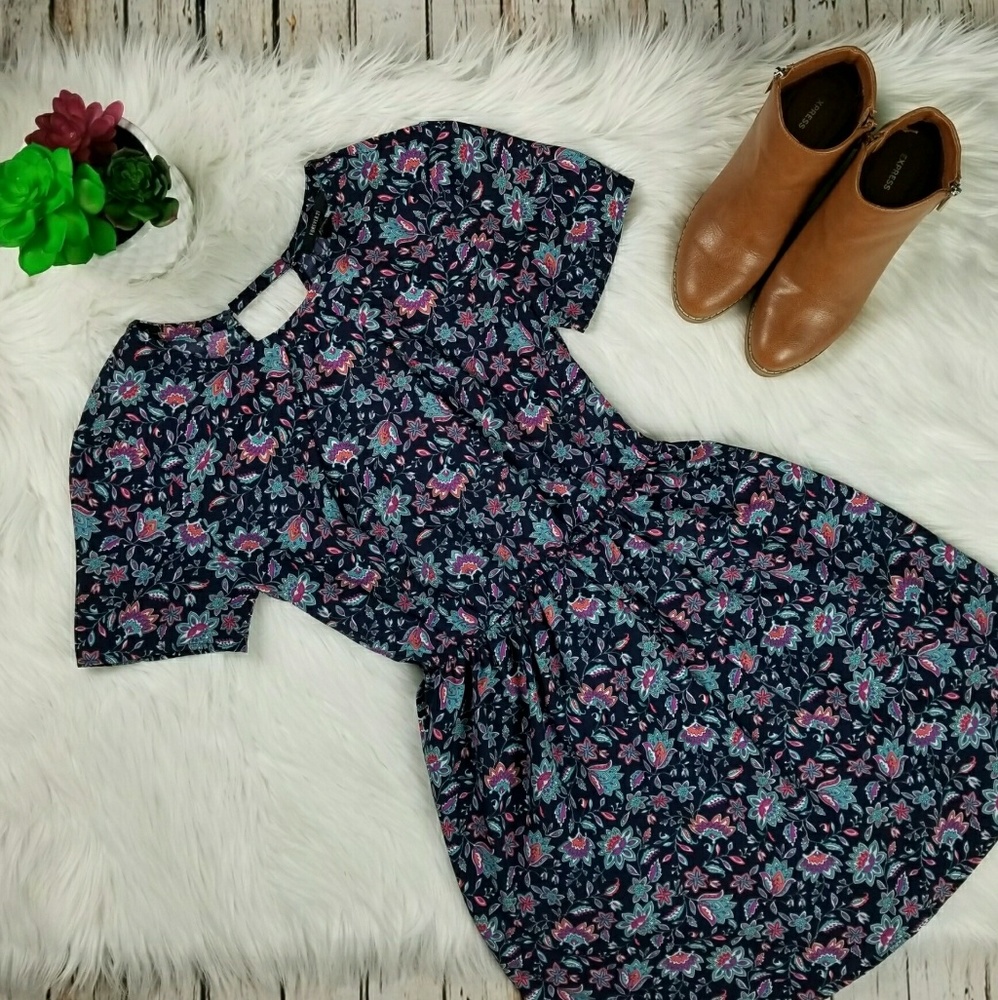 Forever 21 floral print dress