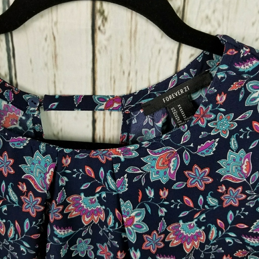 Forever 21 floral print dress - Picture 3 of 4