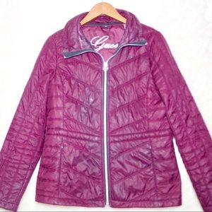 Purple Guess jacket