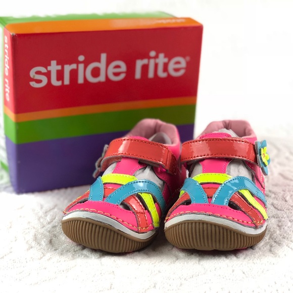 stride rite closed toe sandals