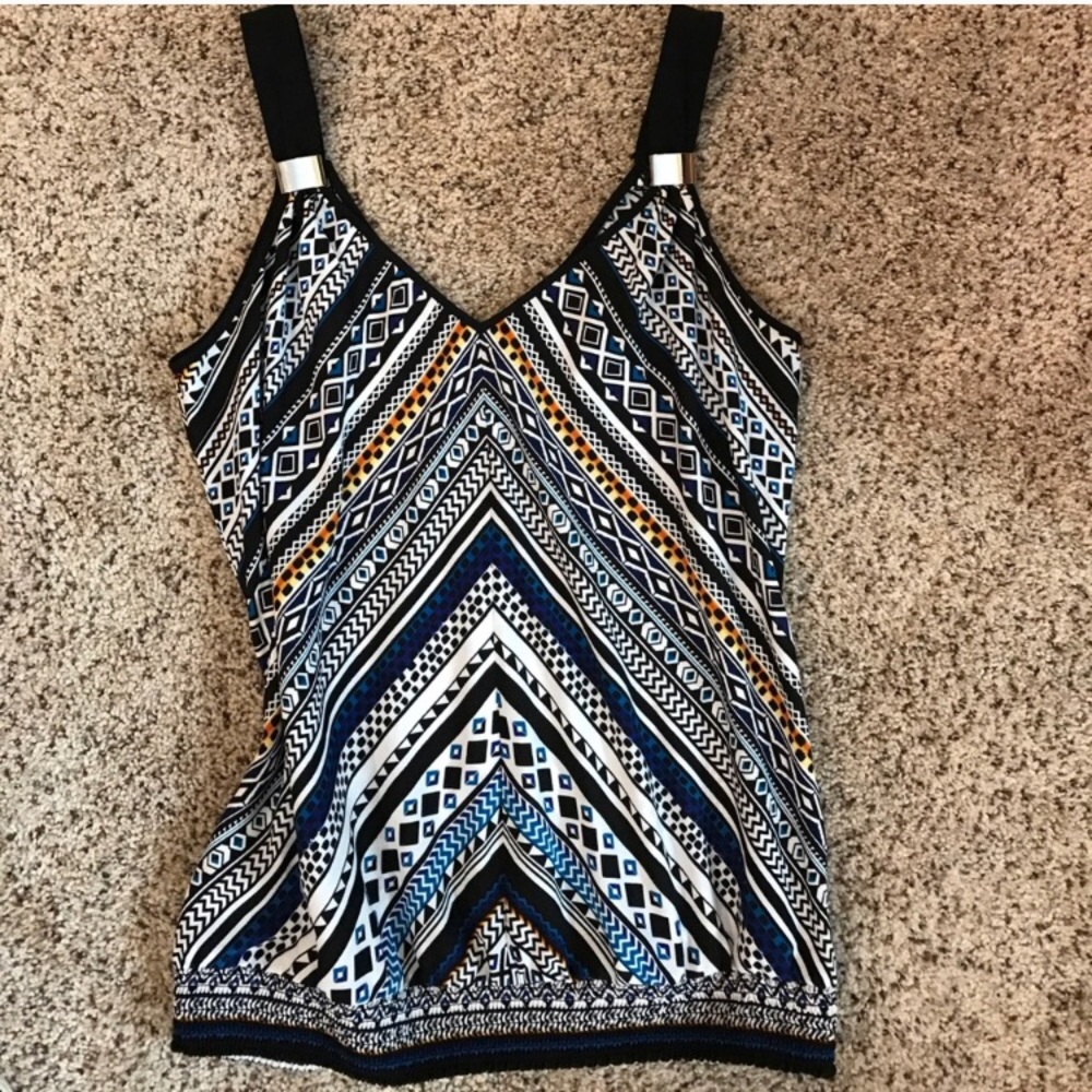 WHBM Patterned Top