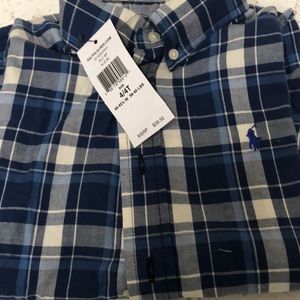 Polo by Ralph Lauren kids 4t winter dress shirtnwt