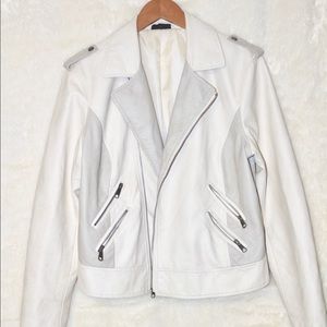 Cream/ white jacket