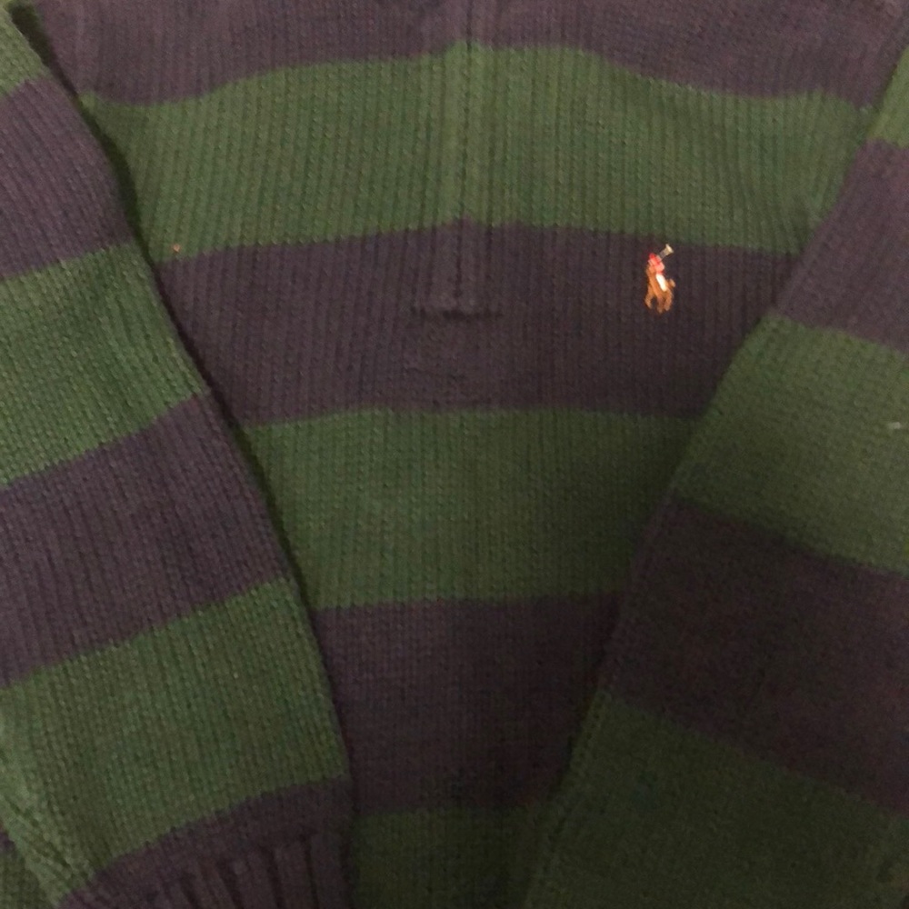 Nwt polo by Ralph Lauren sweater with zipper.