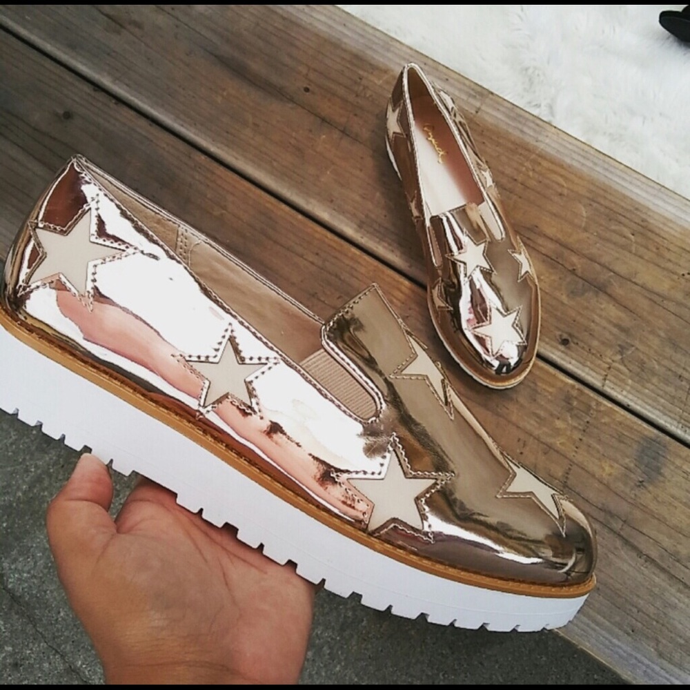 🎉✨🌹 Rose Gold Star Flatform Platforms✨🎉