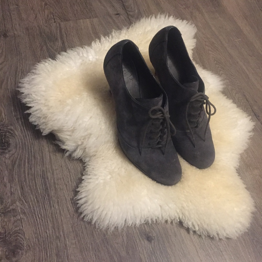 Circa Joan & David Lace-up Booties