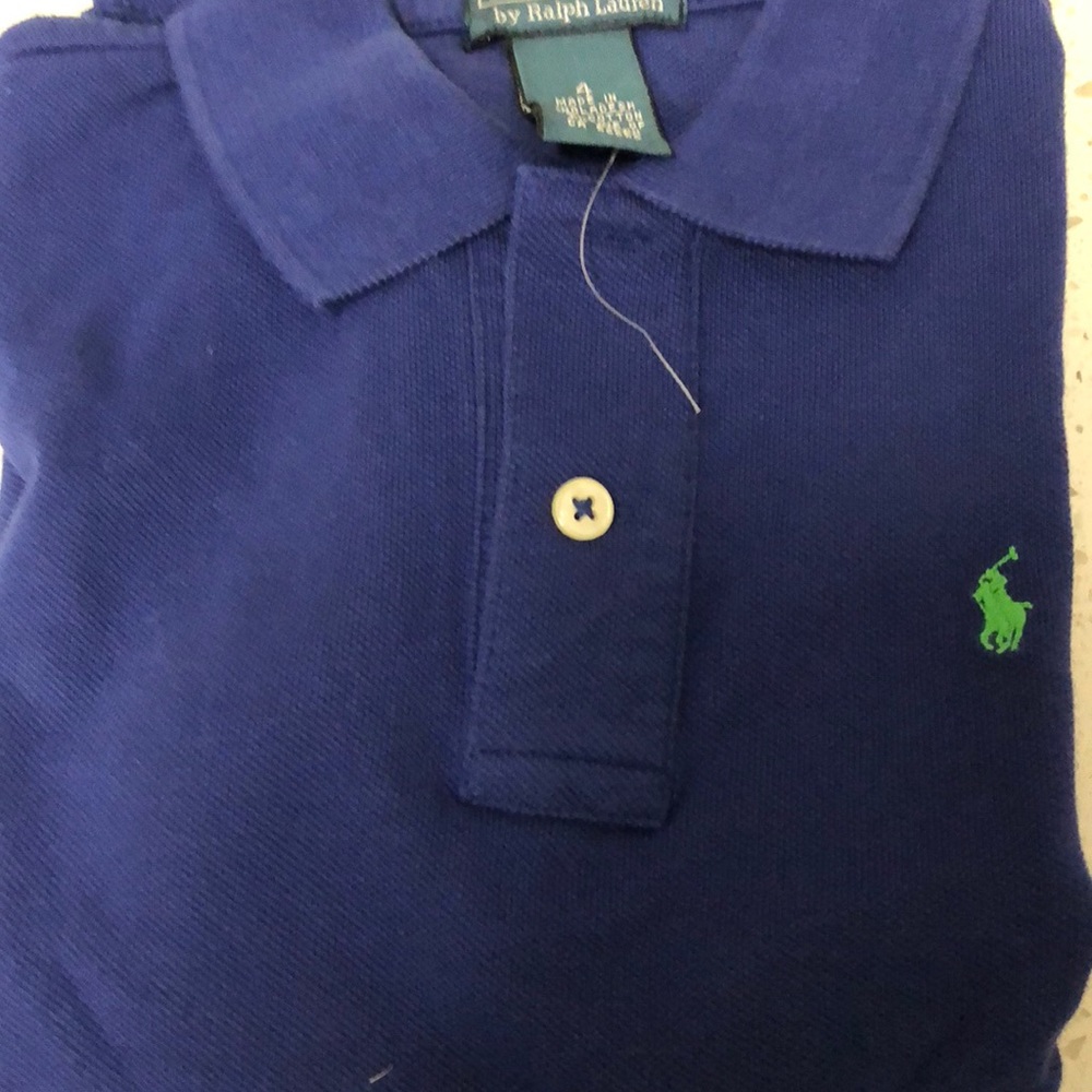 Nwt half sleeves on sale polo top