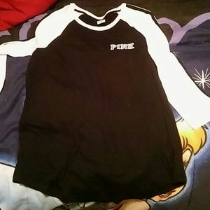 Pink Victoria's secret long sleeve t-shirt