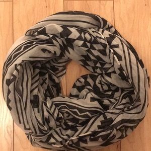 Aztec Print Infinity Scarf