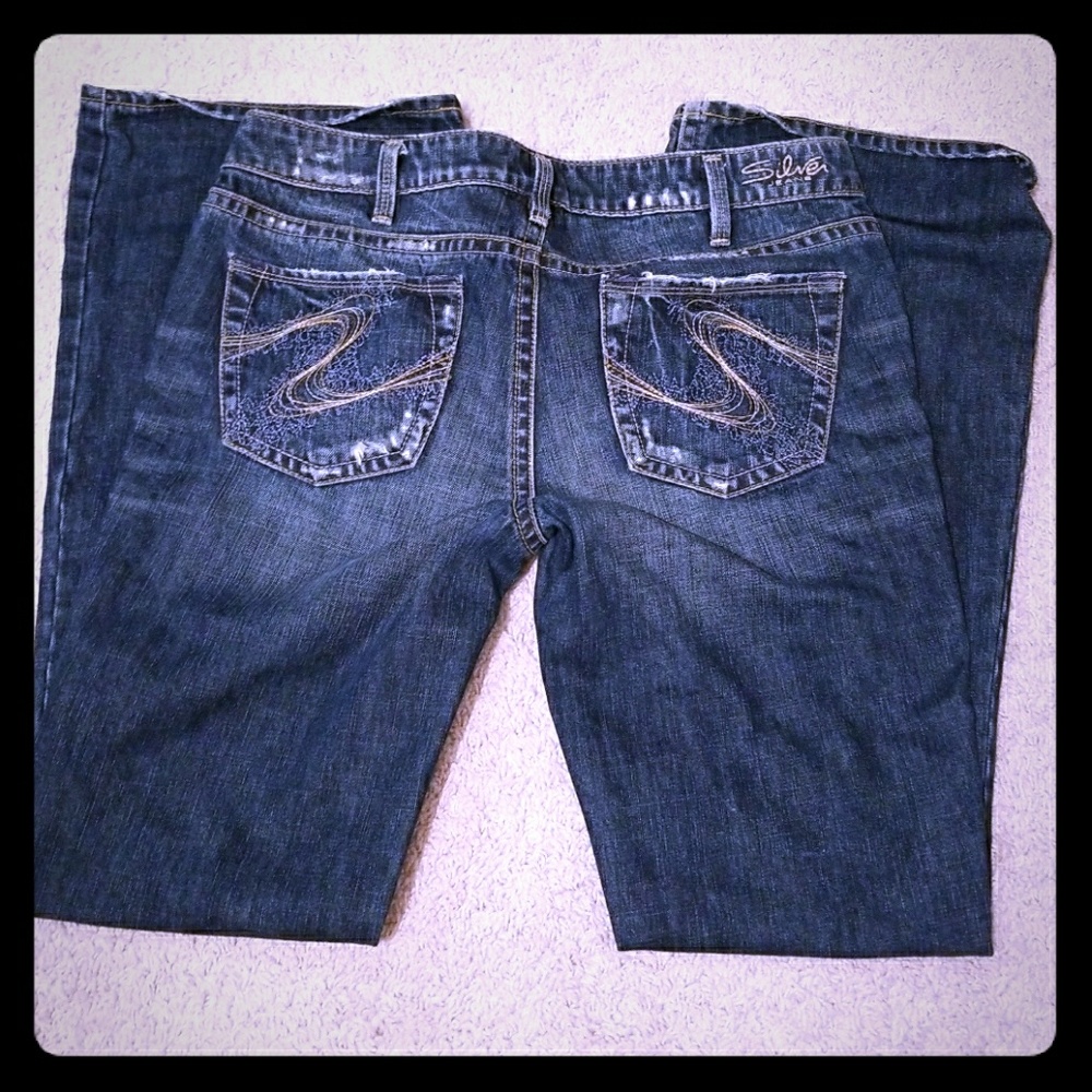 Silver jeans