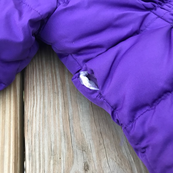 Cherokee Girls Jacket Kids Purple Puffer Jacket - Picture 7 of 8