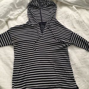 Gap striped hoodie