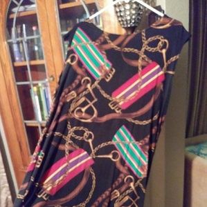 Ralph Lauren Signature Design Stretch Dress