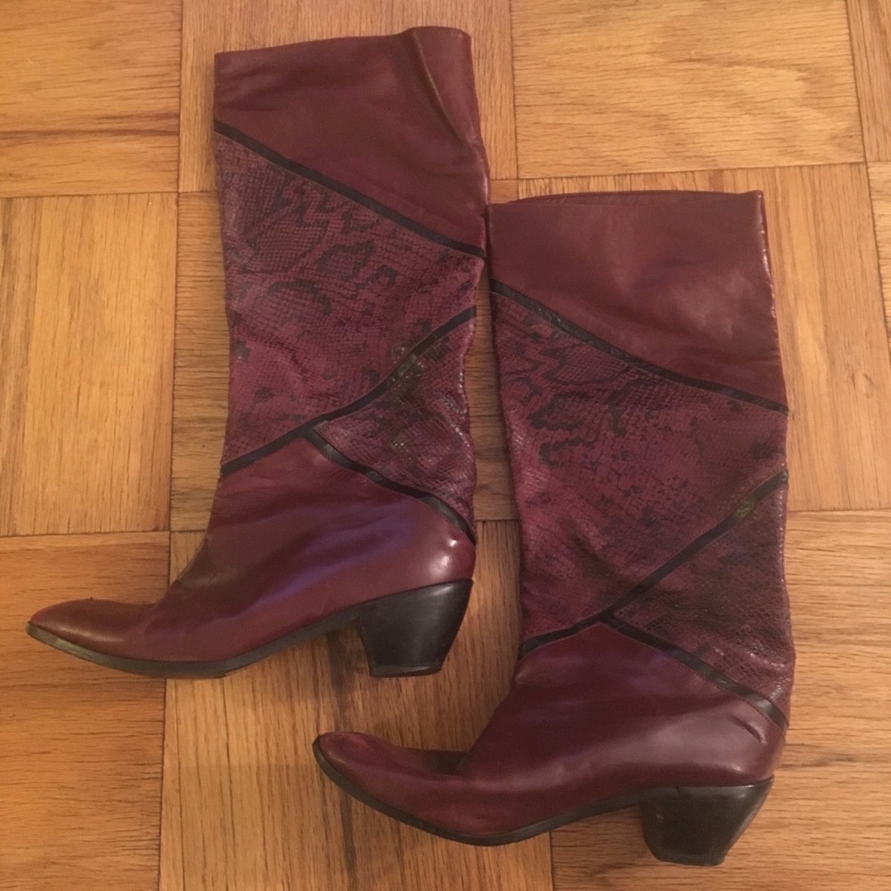 Vintage Reptile Boots