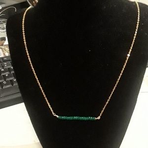 Daint  *2 left NWT handmade Jade beads necklace