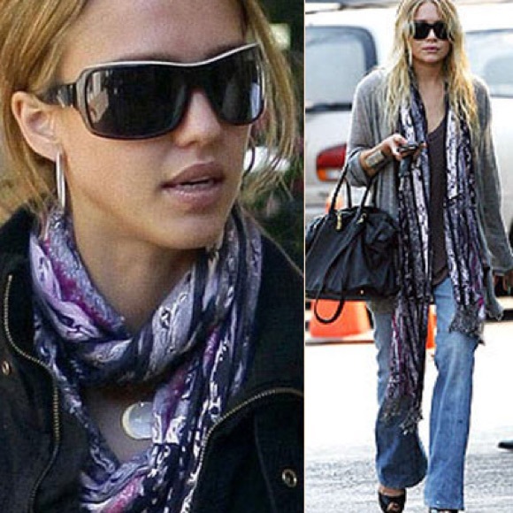Tolani Accessories - HP!  Tolani Purple Mist Scarf - Preloved!