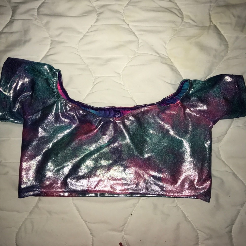 ❗️❗️SOLD❗️❗️RC off the shoulder crop top