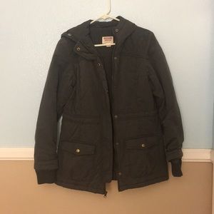 Dark grey winter jacket
