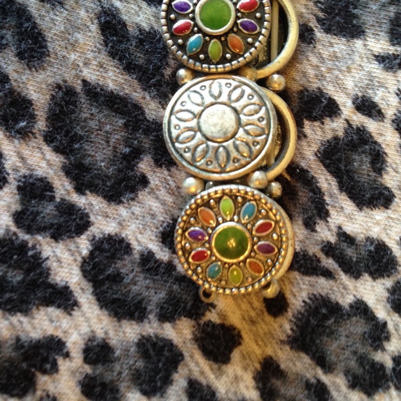 Bracelet with beautiful inlays- beautiful stones - Picture 3 of 3