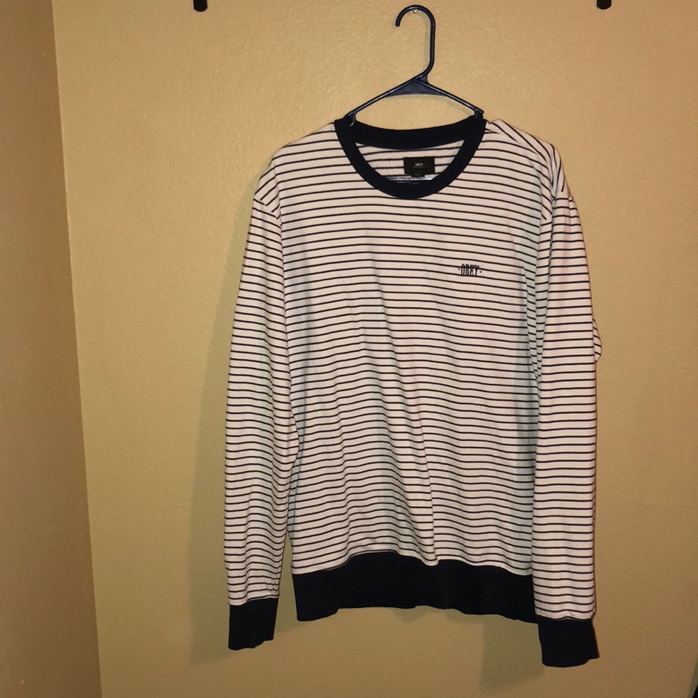 Obey stripped sweater