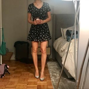 H and M floral dress