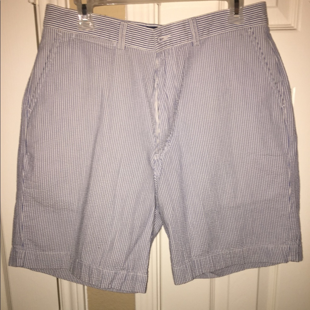Polo Pinstriped Shorts