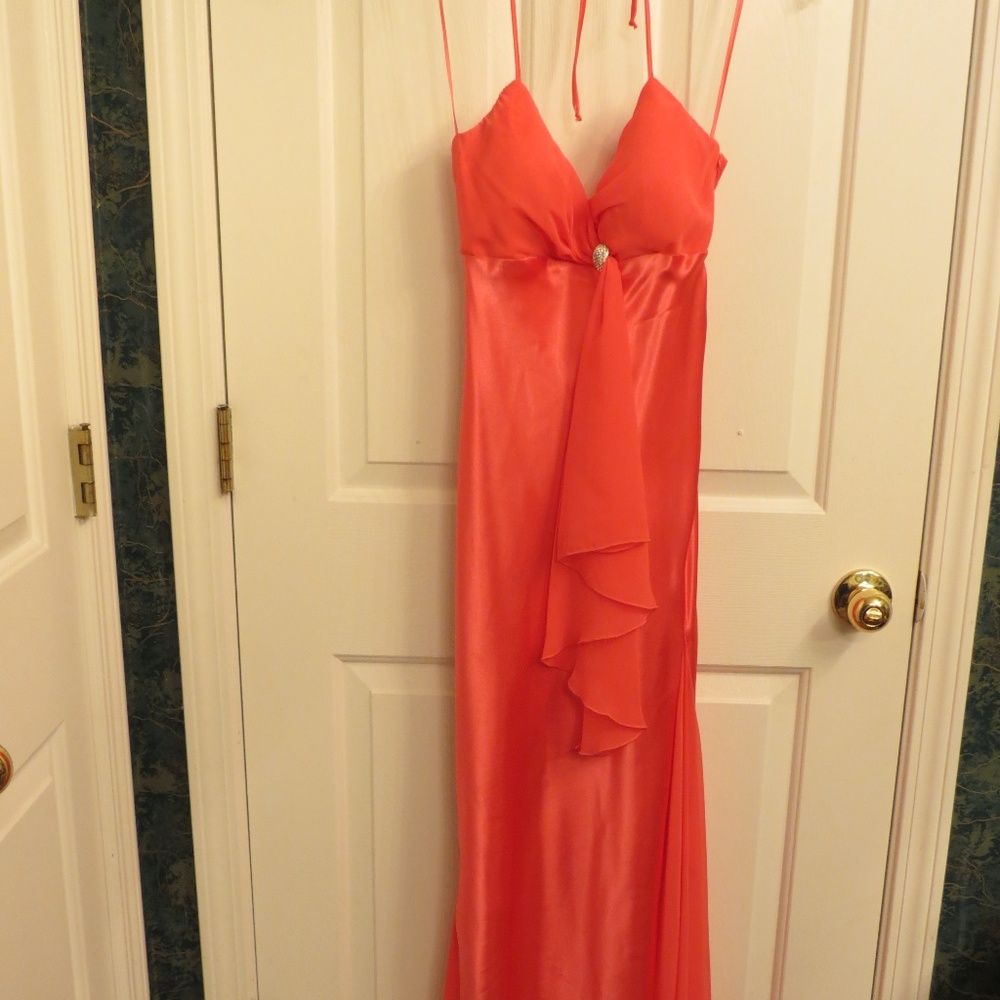 Cache Pink Formal Gown, Size 4