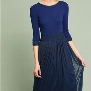 Anthropologie Intropia Tulle Dress