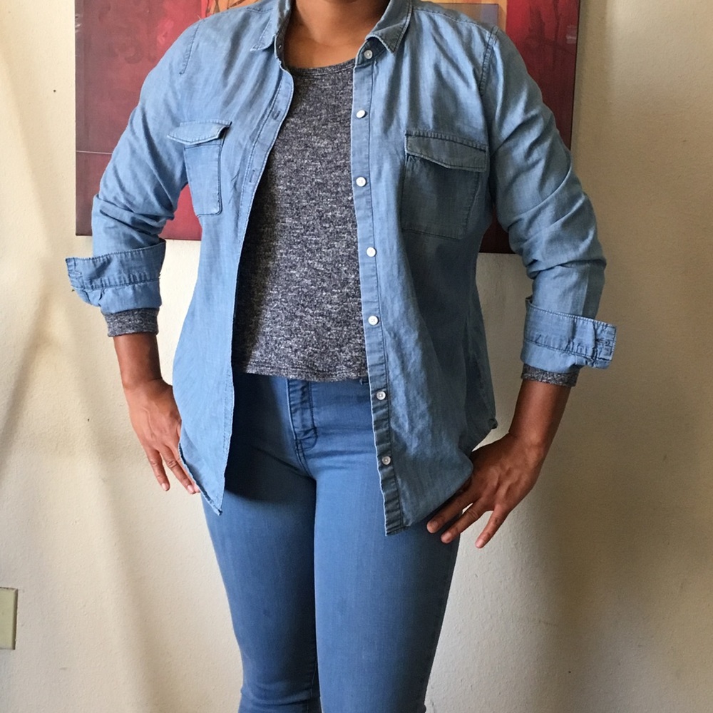 Old Navy Denim Shirt