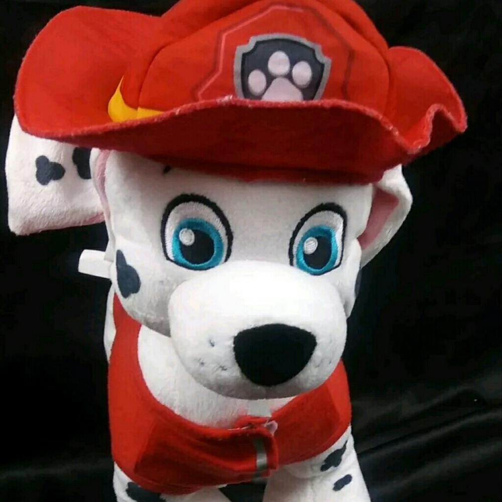 🚫SOLD 🚫 Paw patrol build a bear Marshall