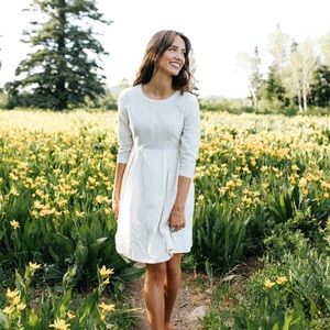 Oatmeal Cotton Dress XS and S