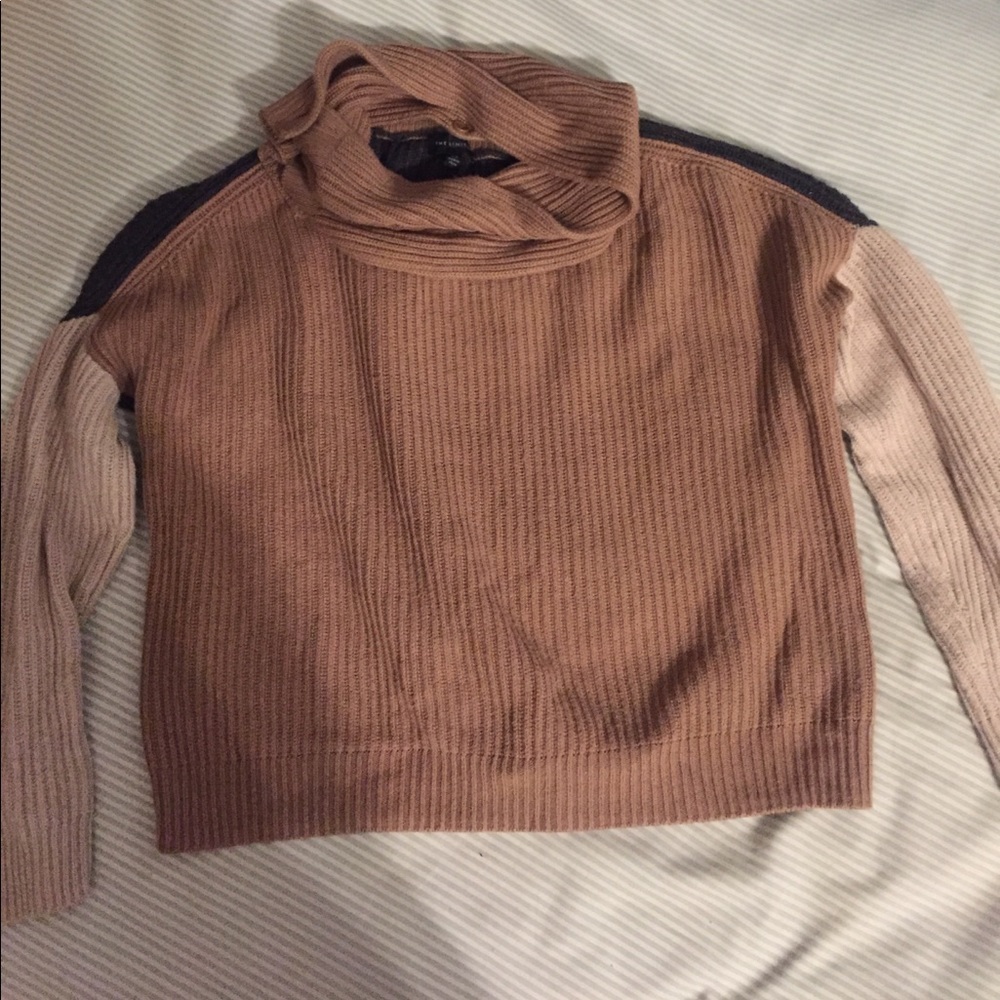 Neutral Block Sweater