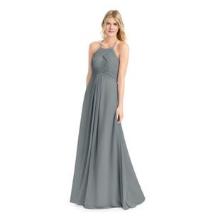 Long grey bridesmaid dress (like new)