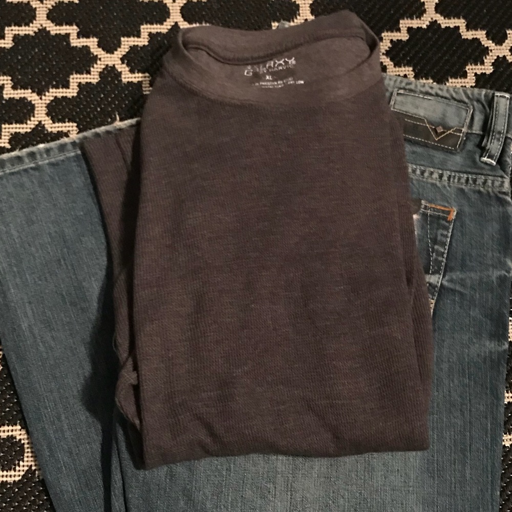 Grey thermal shirt