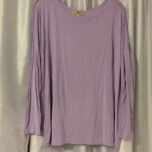 Light purple piko shirt