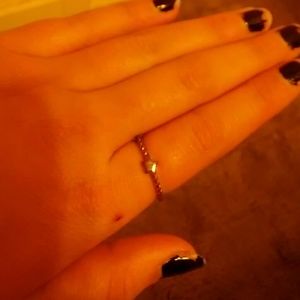 Vintage 12k gold star ring